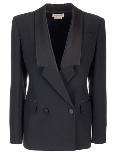 Double-breasted Blazer - Alexander McQueen - Modalova