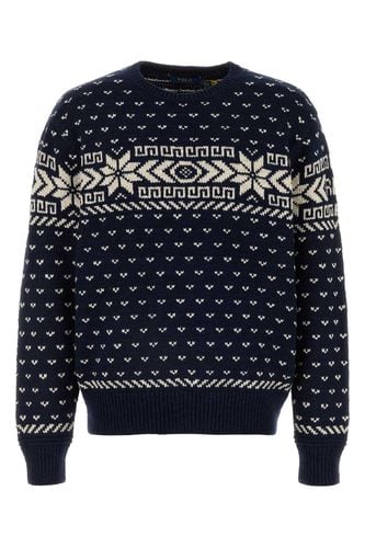 Embroidered Cotton Blend Sweater - Ralph Lauren - Modalova