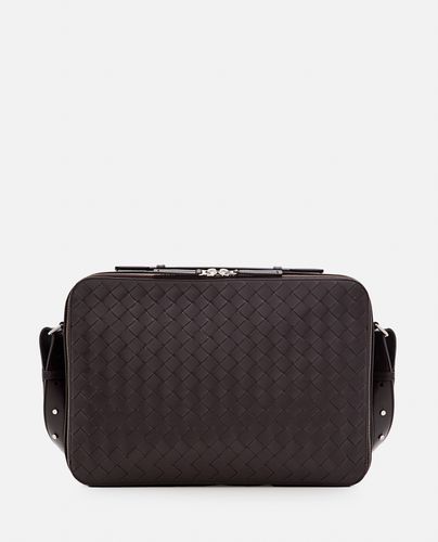 Intreccio Leather Shoulder Bag - Bottega Veneta - Modalova