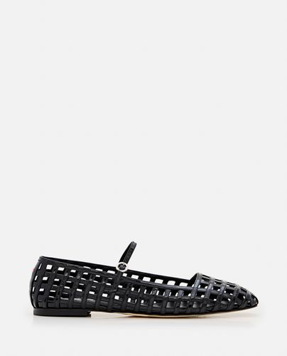 Uma Caged Patent Leather Ballet Flat - aeyde - Modalova