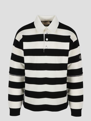 Gucci Cotton Logo Polo Shirt - Gucci - Modalova