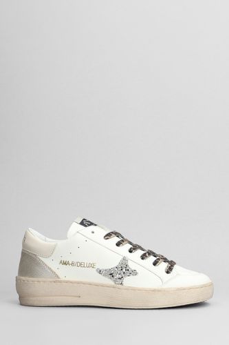 AMA-BRAND Sneakers In White Leather - AMA-BRAND - Modalova