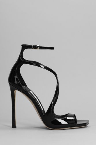 Azia 110 Sandals In Patent Leather - Jimmy Choo - Modalova