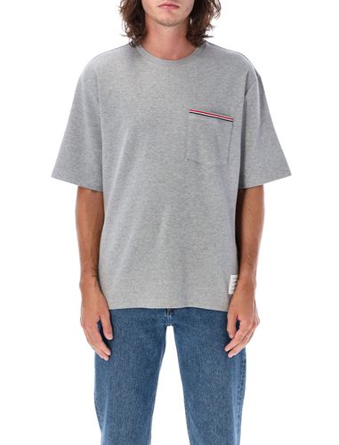 Oversized S/s Pocket Tee - Thom Browne - Modalova