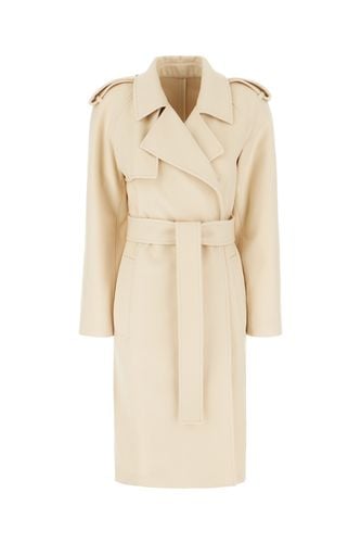 Burberry Sand Cashmere Coat - Burberry - Modalova