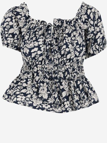 Cotton Blouse With Floral Pattern - Ralph Lauren - Modalova