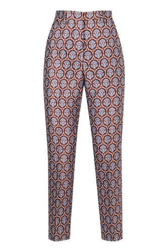 Etro Cropped Cigarette Trousers - Etro - Modalova