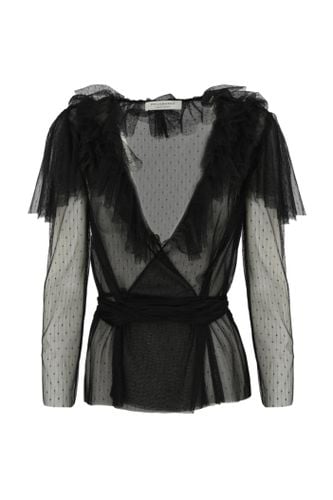 Tulle Shirt With Ruffles - Philosophy di Lorenzo Serafini - Modalova