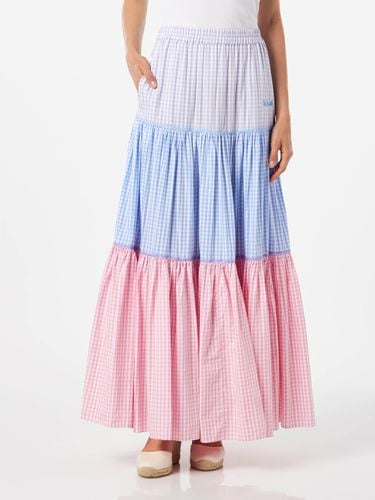 Gingham Print Cotton Skirt - MC2 Saint Barth - Modalova