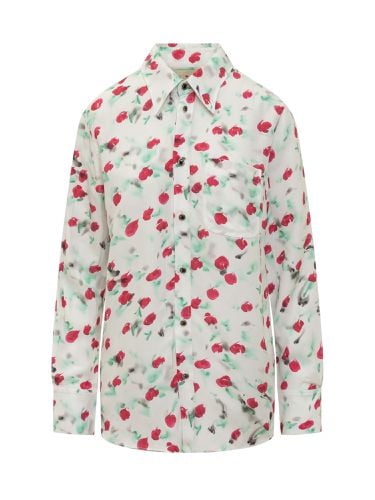 Marni All-over Floral Printed Shirt - Marni - Modalova