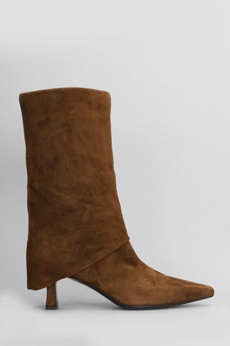 Texan Ankle Boots In Suede - Julie Dee - Modalova