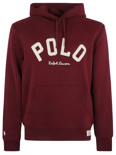 Logo Detail Rib Trim Hoodie - Ralph Lauren - Modalova