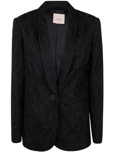 TwinSet Macramé Lace Blazer - TwinSet - Modalova