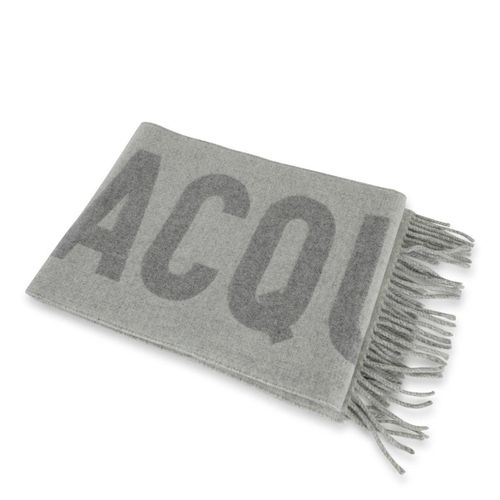 Logo Jacquard Fringed Edge Scarf - Jacquemus - Modalova