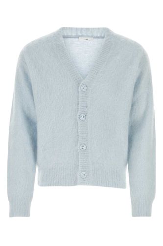 Pastel Light Blue Mohair Blend Cardigan - 1989 Studio - Modalova