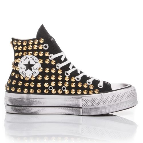 Converse Platform Black Gold Studs - Mimanera - Modalova