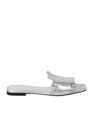 Santoni Double Buckle Sandals - Santoni - Modalova