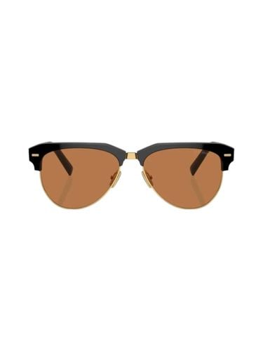 Mu 09 Zs - Black Sunglasses - Miu Miu - Modalova