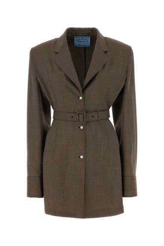 Prada Multicolor Wool Blazer - Prada - Modalova