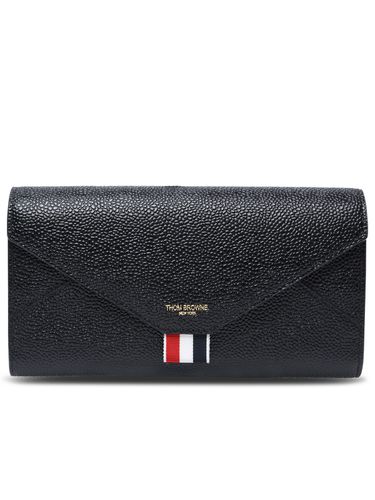 Grained Leather Wallet - Thom Browne - Modalova