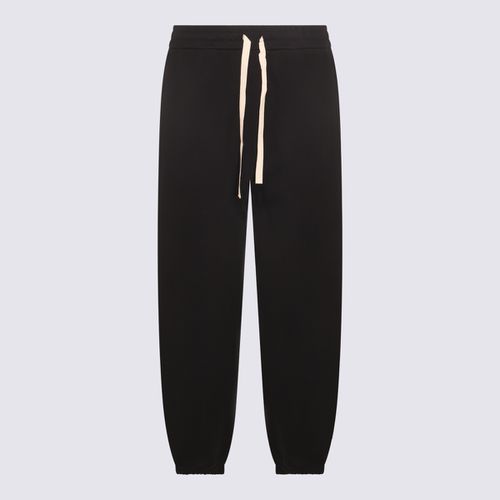 Jil Sander Black Cotton Track Pants - Jil Sander - Modalova