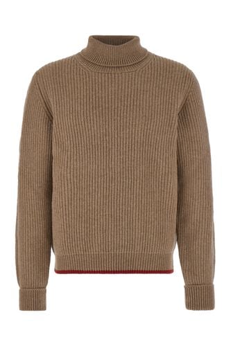 Fay Biscuit Wool Sweater - Fay - Modalova