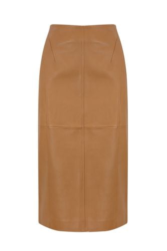 Max Mara Studio Cloro Leather Skirt - Max Mara Studio - Modalova