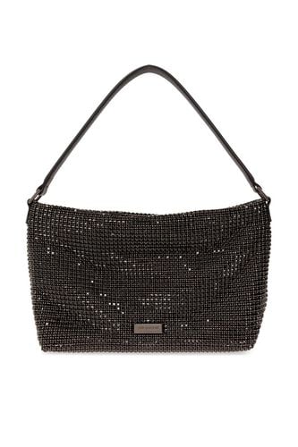 Diamante Medium Shoulder Bag - self-portrait - Modalova