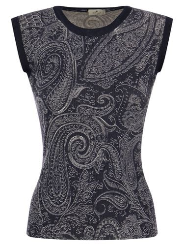 Etro Silk, Viscose Paisley Top - Etro - Modalova