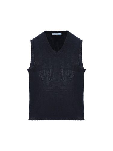 Prada V-neck Knitted Vest - Prada - Modalova