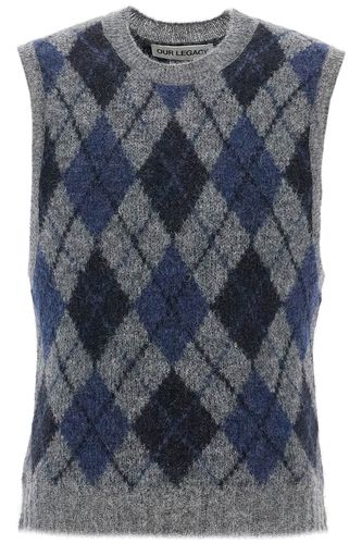 Soft Duke Argyle Formal Knit Vest - Our Legacy - Modalova