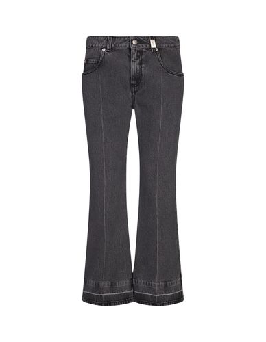 Mini Flare Jeans In Denim - Alexander McQueen - Modalova