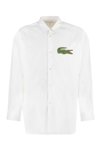 Lacoste X Comme Des Garçons - Cotton Shirt - Comme des Garçons Shirt - Modalova