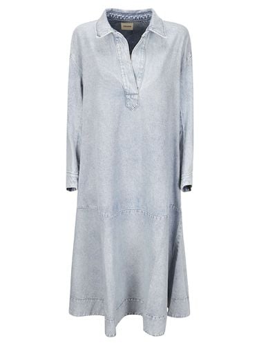 Khaite Long-sleeved Denim Dress - Khaite - Modalova