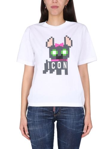 Dsquared2 Icon Hilde Easy T-shirt - Dsquared2 - Modalova