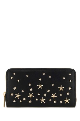 Black Leather Pippa Wallet - Jimmy Choo - Modalova