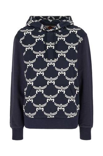 MCM Printed Cotton Sweatshirt - MCM - Modalova