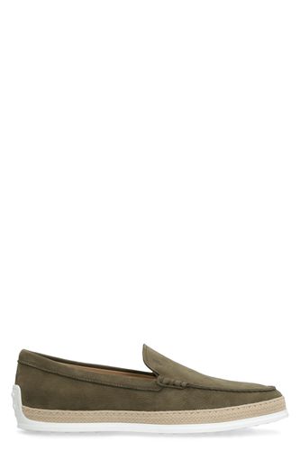 Tod's Slip-on Moccasin In Nubuck - Tod's - Modalova