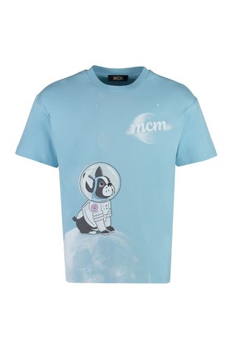 MCM Printed Cotton T-shirt - MCM - Modalova