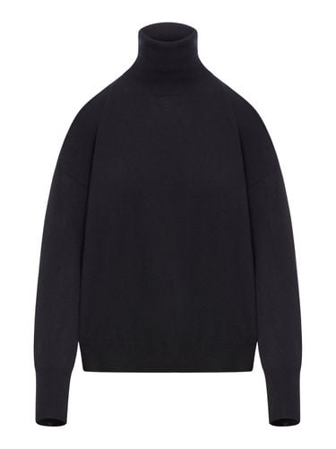 Turtleneck Knit Sweater - Roberto Collina - Modalova