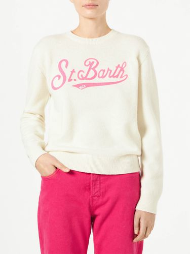 Woman Sweater With Saint Barth Terry Logo - MC2 Saint Barth - Modalova