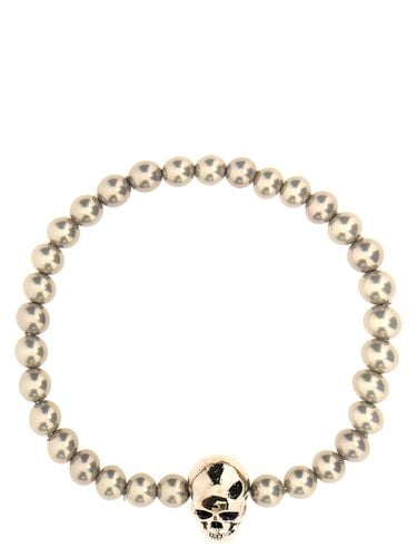 Skull Beaded Bracelet - Alexander McQueen - Modalova