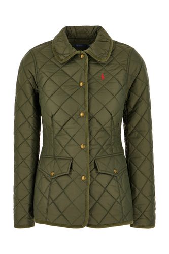 Quilted Jacket With Logo Embroidery - Polo Ralph Lauren - Modalova