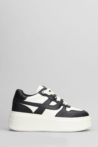 Ash Match Sneakers In White Leather - Ash - Modalova