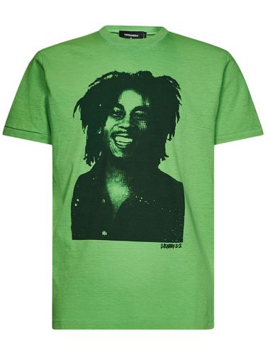 Bob Marley Very Very Dan T-shirt - Dsquared2 - Modalova