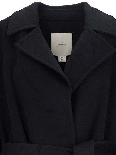 Calvin Klein Belted Coat - Calvin Klein - Modalova