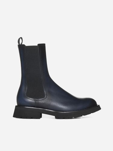 Leather Chelsea Boots - Alexander McQueen - Modalova