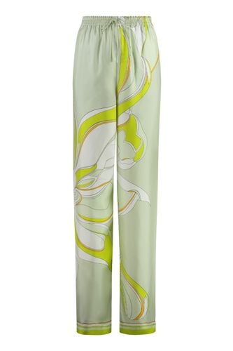 Tory Burch Printed Silk Pants - Tory Burch - Modalova