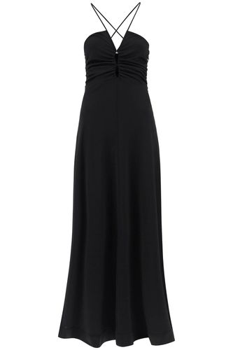 Ganni Crepe Jersey Maxi Dress - Ganni - Modalova