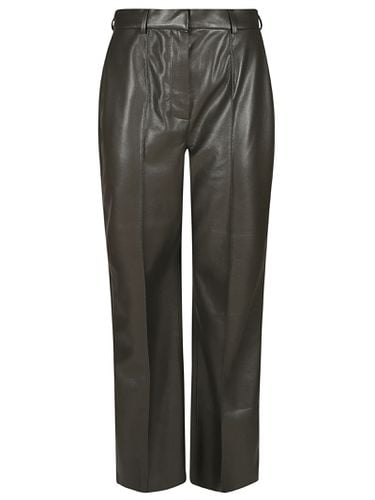 Nanushka Shiny Wide Leg Trousers - Nanushka - Modalova